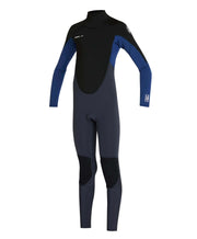 Kid's Defender 4/3mm Steamer Back Zip Wetsuit - Gunmetal