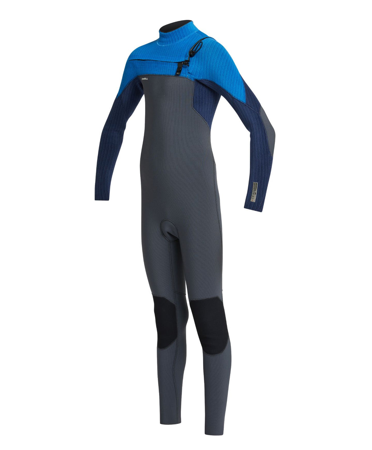 Kid's Hyperfreak 3/2+ Steamer Chest Zip Wetsuit - Graphite