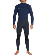 Defender 3/2mm Steamer Chest Zip Wetsuit - Gunmetal Navy