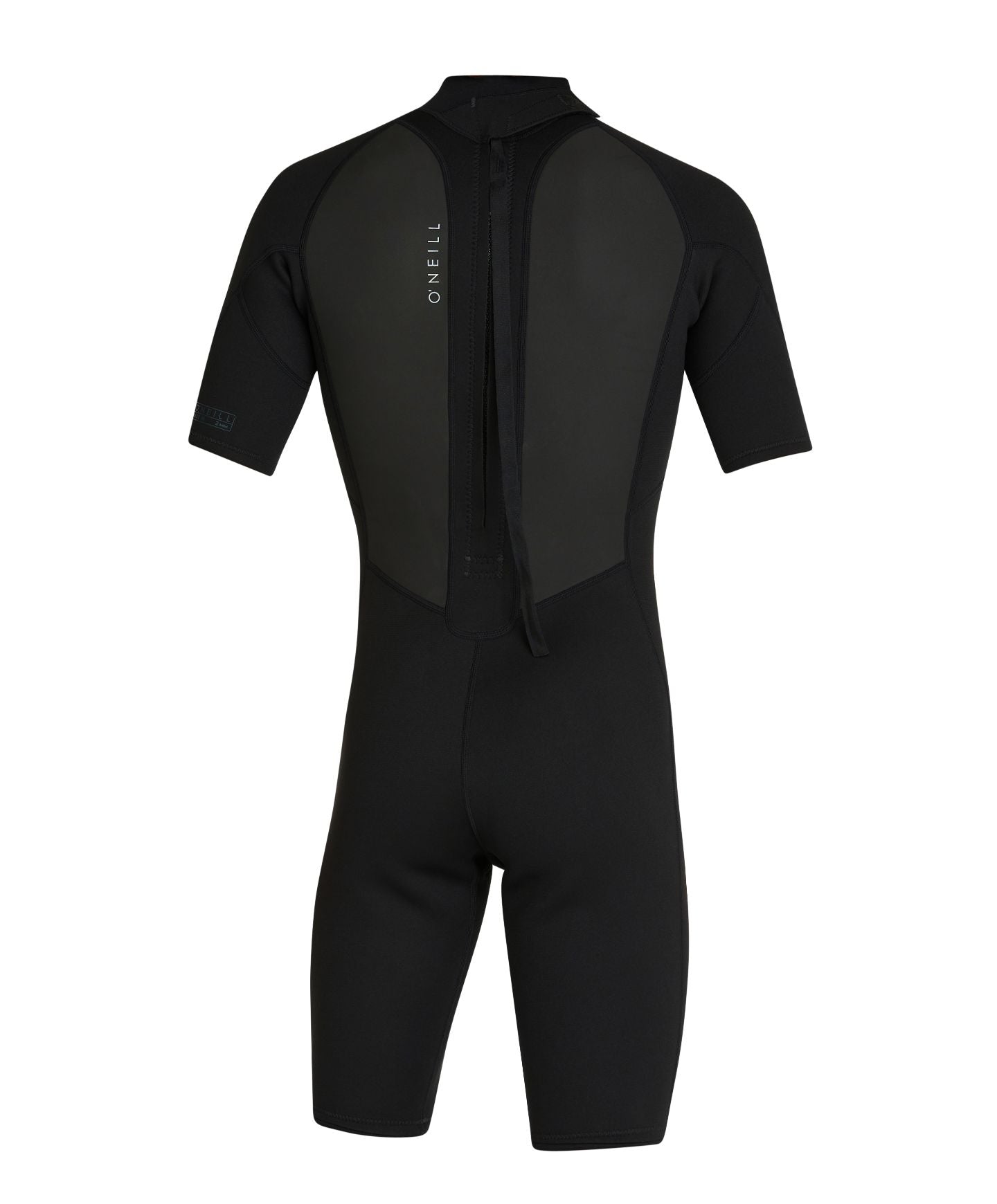 Factor 2mm Spring Suit Back Zip Wetsuit - Black