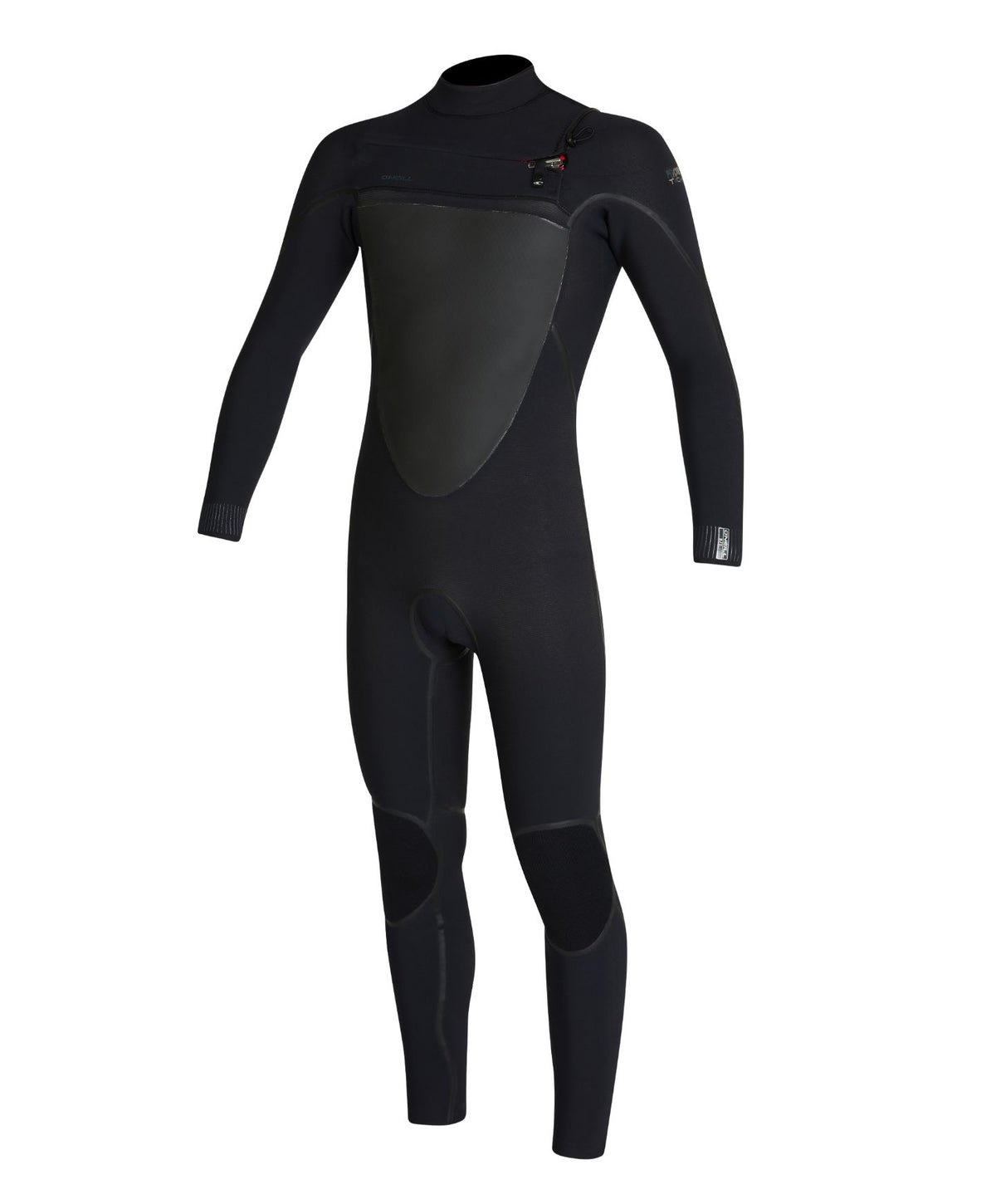 Psycho Tech 3/2mm Steamer Chest Zip Wetsuit - Black