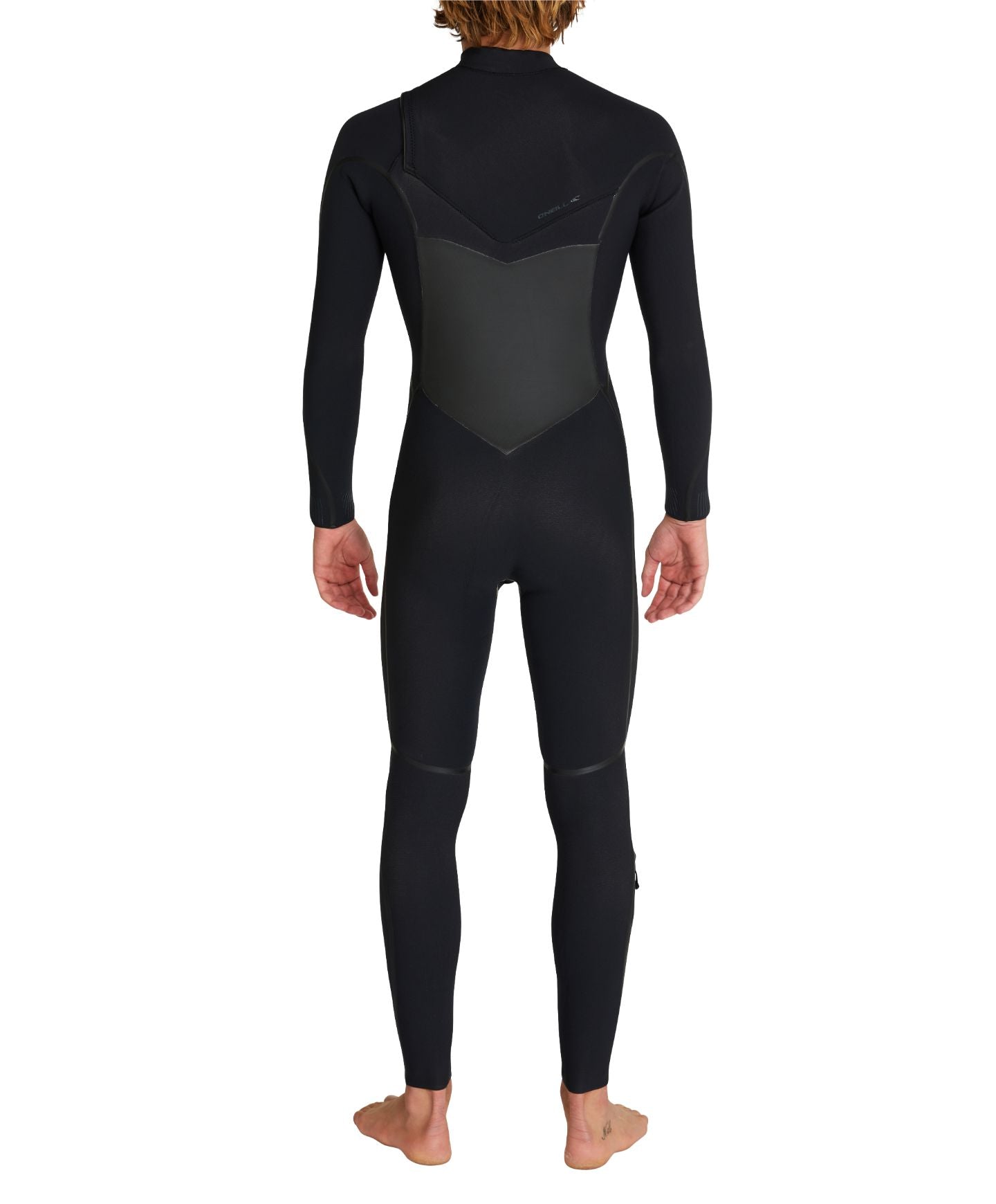 Psycho Tech 3/2mm Steamer Chest Zip Wetsuit - Black