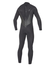 Psychofreak 3/2mm Steamer Back Zip Wetsuit - Black