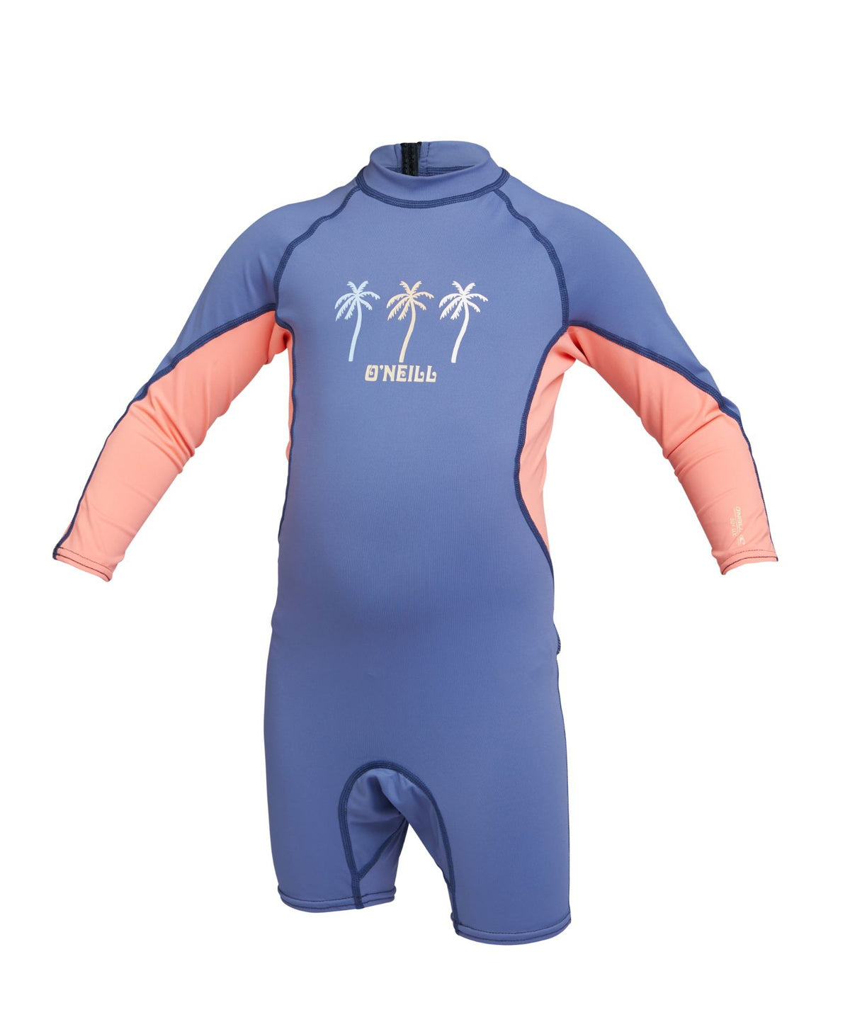 Toddlers SPF Long Sleeve Spring Rash Suit - Blue Ice