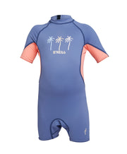 Toddlers SPF Short Sleeve Spring Rash Suit - Blue Ice