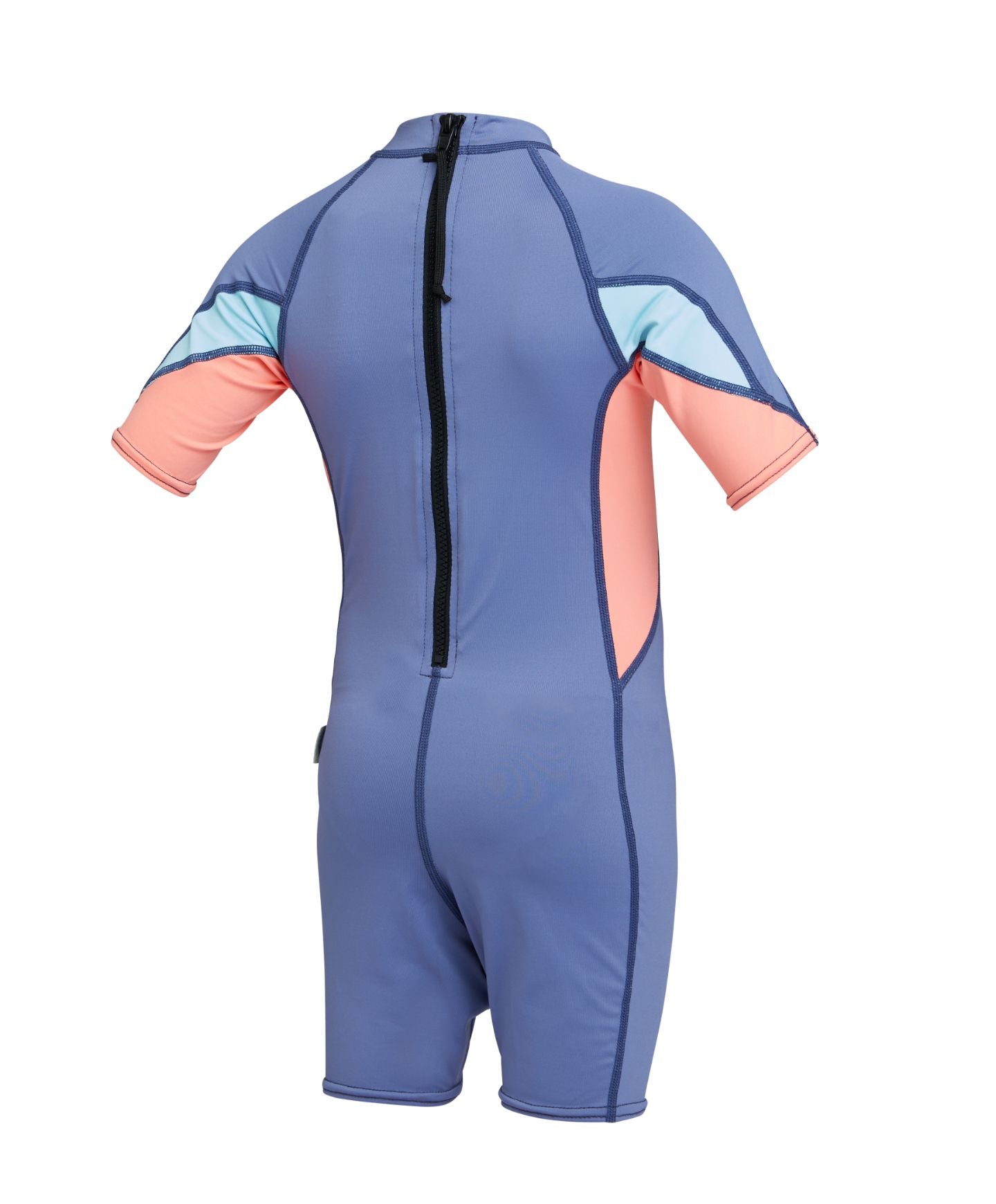 Toddlers SPF Short Sleeve Spring Rash Suit - Blue Ice