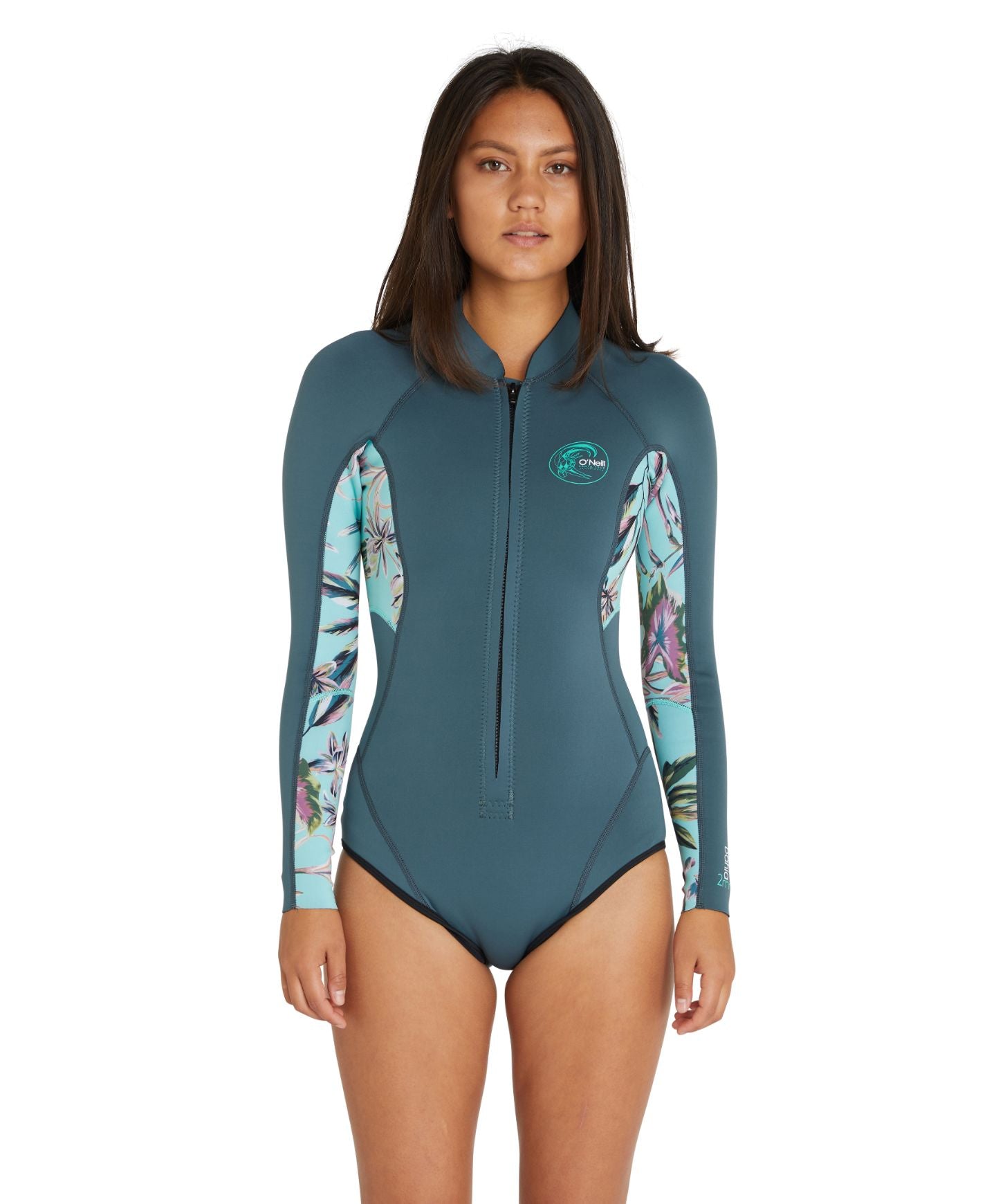Buy Women's Bahia 2mm Long Sleeve Cheeky Spring Suit Wetsuit - Aloha by  O'Neill online - O'Neill Australia