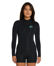 Women's Bahia 2mm Long Sleeve Long Spring Suit Wetsuit - Black Night Jungle