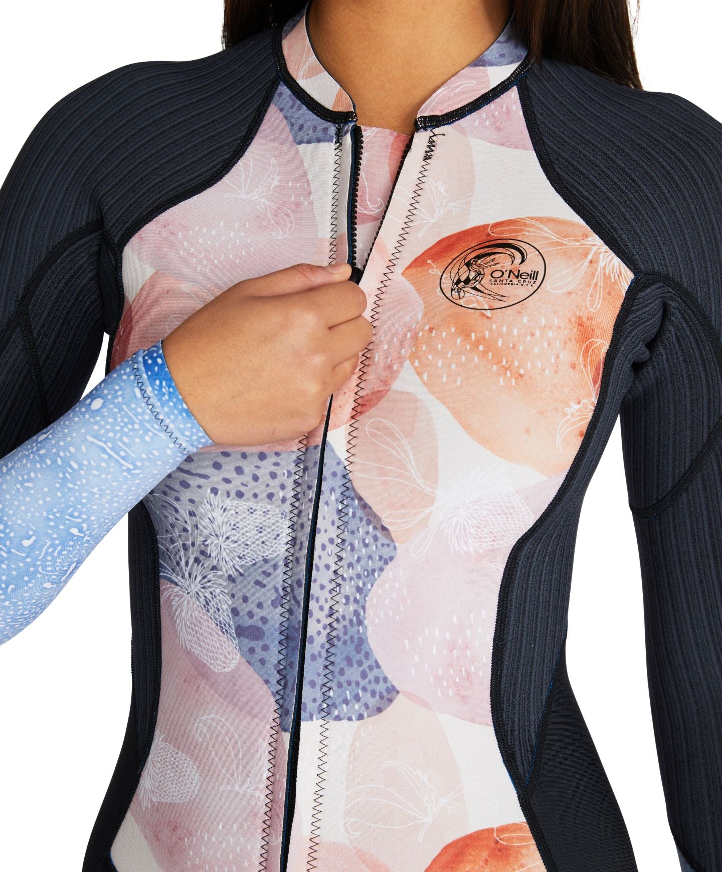 Women's Blueprint Front Zip Spring Suit 2/1.5mm - Desert Bloom