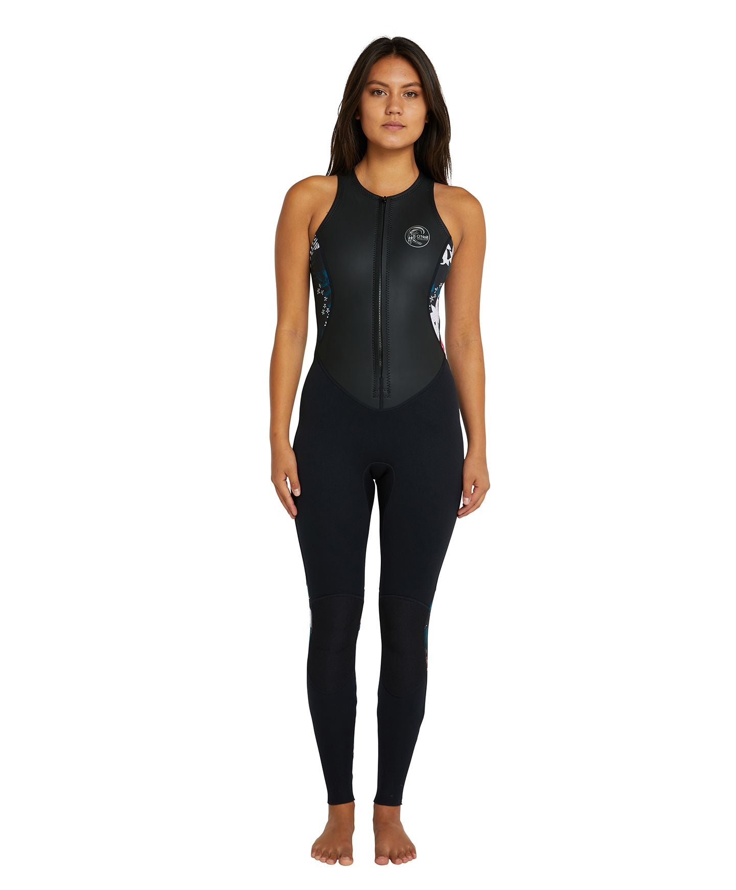 Buy Women's Cruise 2mm Long Jane Steamer Wetsuit - Black Hibiscus by O ...