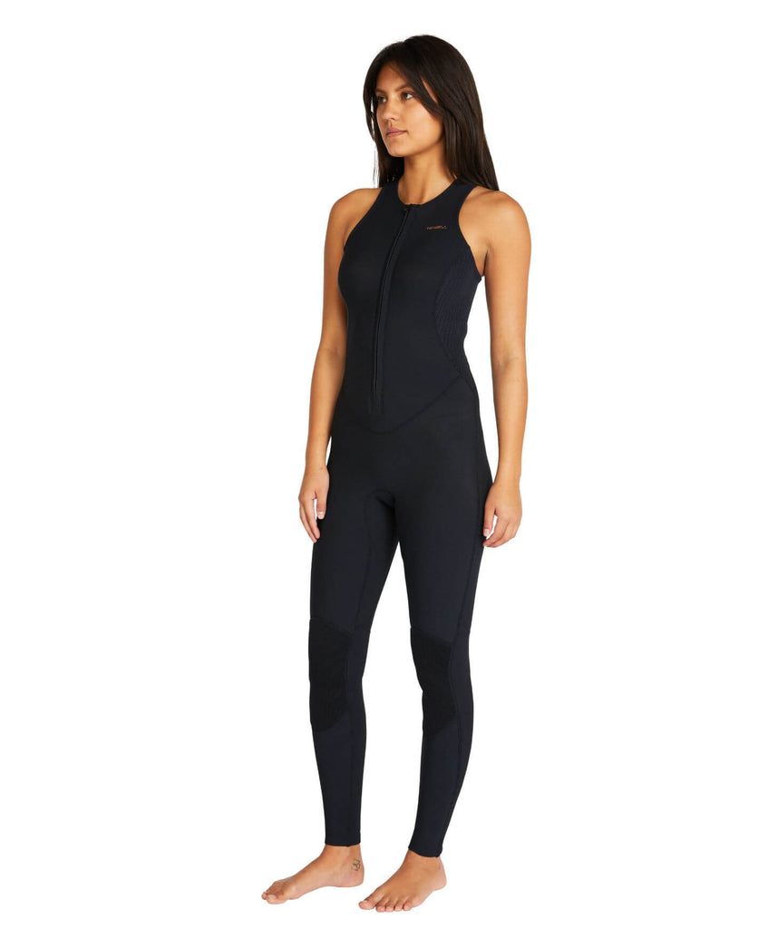 Buy Women's Hyperfreak 2mm Long Jane Spring Suit Wetsuit - Black by O ...