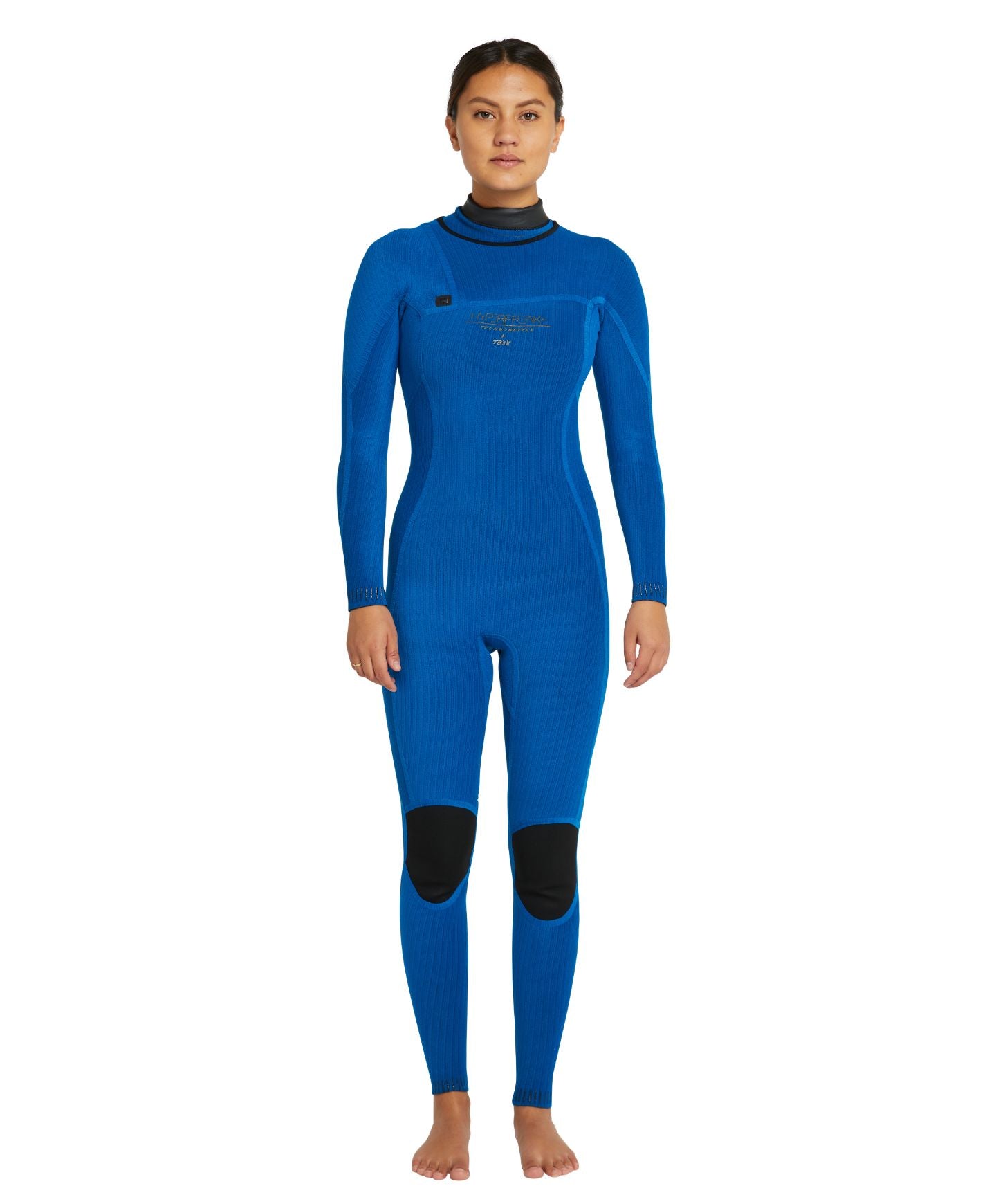 Womens HyperFreak 3/2+ Steamer Chest Zip Wetsuit - Shade