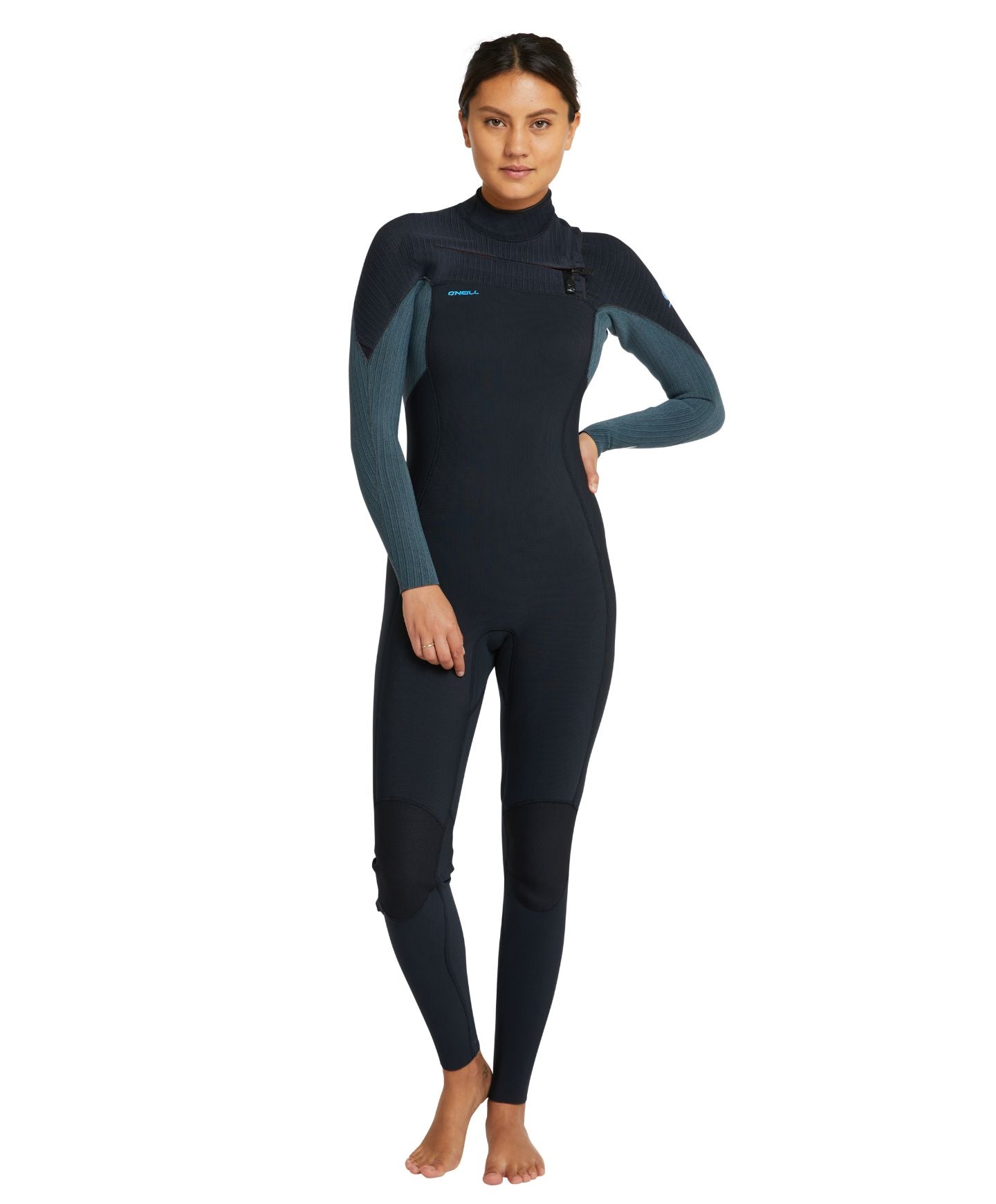 Women's HyperFire 4/3mm Steamer Chest Zip Wetsuit - Shade