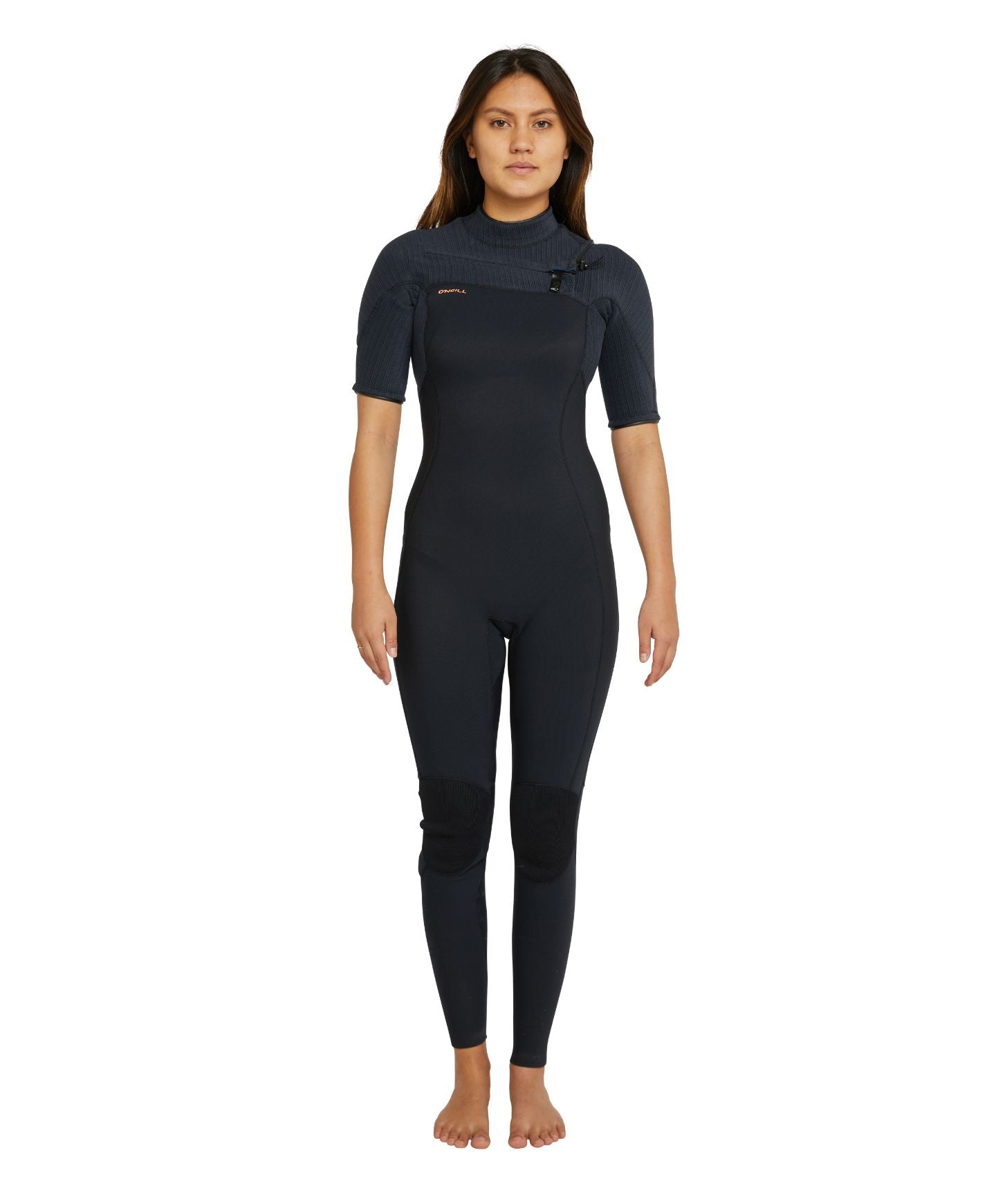 Women's HyperFreak Short Sleeve Steamer 2mm Wetsuit - Black
